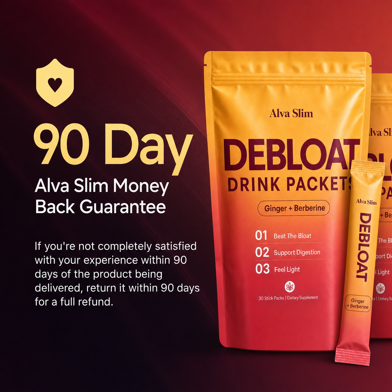 Alva Slim™ Debloat Drink Packets